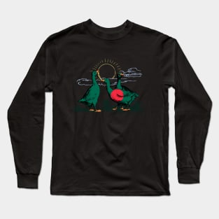 Bangladesh Geese Long Sleeve T-Shirt